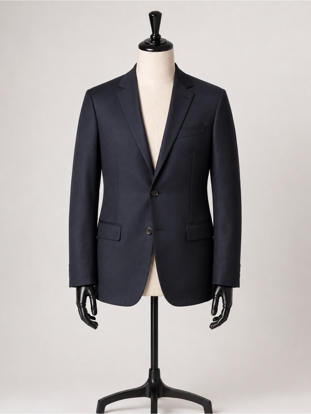 Hugo Boss Men's Navy Two-Button Sport Coat